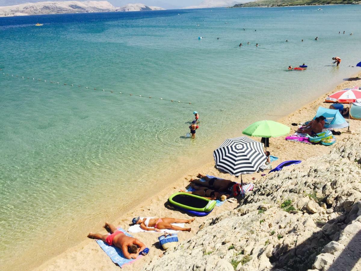 Novalja Beach Apartment Dış mekan fotoğraf